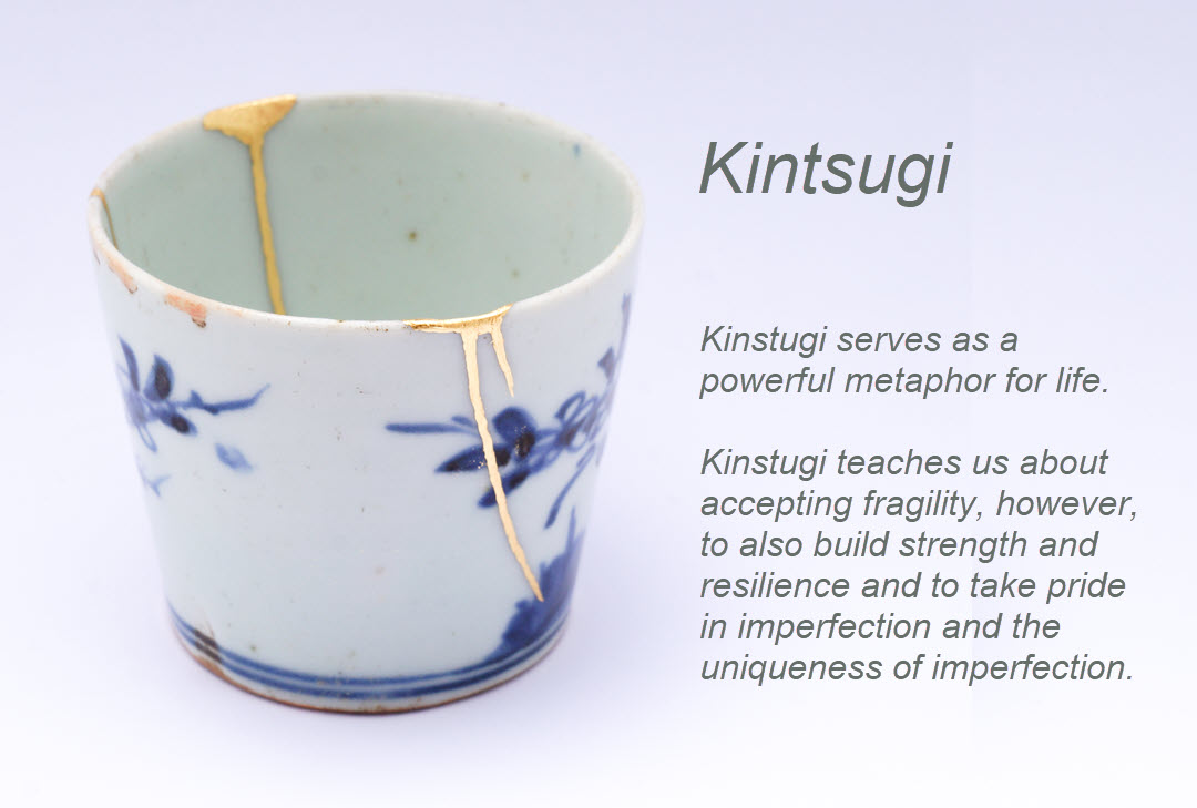 Japanese art of Kintsugi